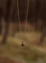 naszyjnik | ćma | srebro